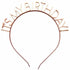 Rose Gold It's My Birthday Headband Each