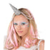 Unicorn Horn Silver Glittered Each