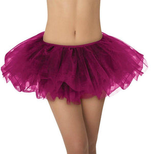 Amscan_OO Hosiery & Tutus - Tutus & Skirts Burgundy Tutu Adult Each