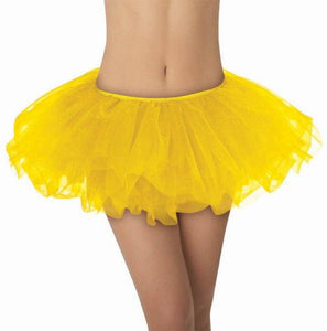 Amscan_OO Hosiery & Tutus - Tutus & Skirts Yellow Tutu Adult Each