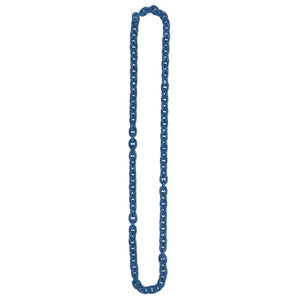 Amscan_OO Jewellery Blue Chain Link Necklace 121cm Each