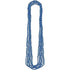 Blue Metallic Necklace 76cm 8pk