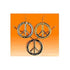 Feeling Groovy Peace Set Jewelry 3pk