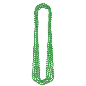 Amscan_OO Jewellery Green Metallic Necklace 76cm 8pk