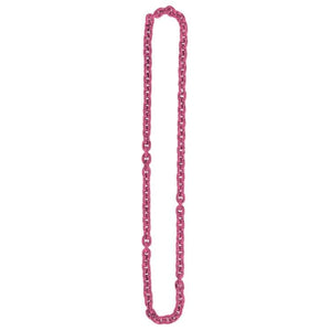 Amscan_OO Jewellery Pink Chain Link Necklace 121cm Each