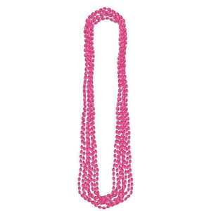 Amscan_OO Jewellery Pink Metallic Necklace 76cm 8pk