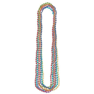 Amscan_OO Jewellery Rainbow Metallic Necklace 76cm 8pk