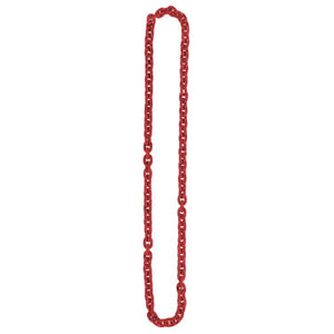 Amscan_OO Jewellery Red Chain Link Necklace 121cm Each