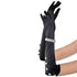 Satin Gloves with Rhinestone Bracelet Each
