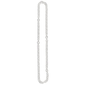 Amscan_OO Jewellery Silver Chain Link Necklace 121cm Each