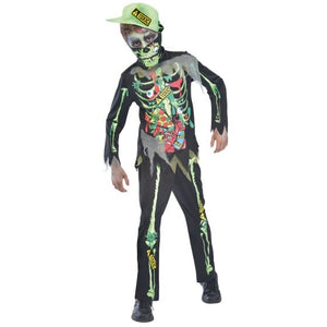 Kids Costume 5-7 Years Kids Costume - Toxic Zombie