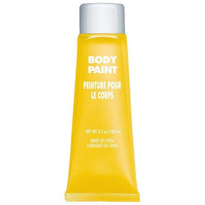 Amscan_OO Make Up & Prosthetics - Make Up Kits Yellow Body Paint 100ml Each