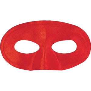 Amscan_OO Mask - Hero Red Eye Mask 10cm x 18cm Each