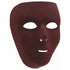 Burgundy Full Face Mask 15.8cm x 19.6cm Each