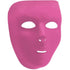 Pink Full Face Mask 15.8cm x 19.6cm Each