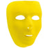 Yellow Full Face Mask 15.8cm x 19.6cm Each