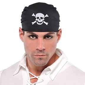 Amscan_OO Props - Pirates Skull Bandana Each