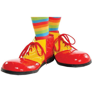 Amscan_OO Shoes & Boots - Boots & Shoes Red and Yellow Clown Shoes 2pk