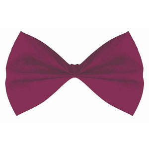 Amscan_OO Suspenders, Ties & Belts - Bow Ties Burgundy Bowtie 8cm x 15cm Each