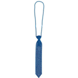 Amscan_OO Suspenders, Ties & Belts - Neck Ties Blue Tie Necklace Each