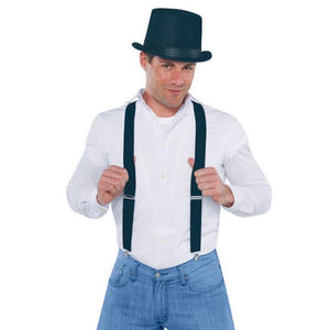 Amscan_OO Suspenders, Ties & Belts - Suspenders Black Suspenders Each