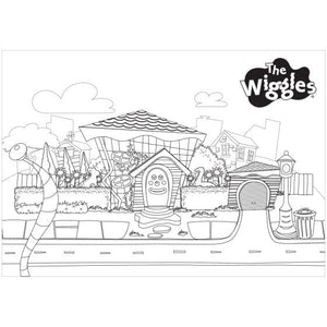 Tableware - Coasters & Doyley The Wiggles Party Colour Me Placemats 8pk