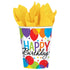 Balloon Bash Cups 266ml 8pk