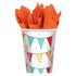 Barnyard Birthday Paper Cups 266ml 8pk