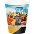 Big Dig Construction Cups Paper 266ml 8pk