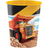 Big Dig Construction Keepsake Souvenir Favor Cup Plastic 473ml Each