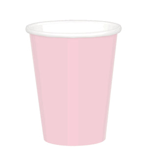 Amscan_OO Tableware - Cups Blush Pink Navy Flag Blue Paper Cups 266ml 20pk