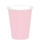 Amscan_OO Tableware - Cups Blush Pink Navy Flag Blue Paper Cups 266ml 20pk