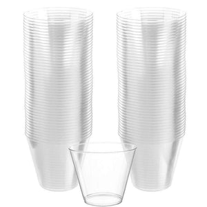 Amscan_OO Tableware - Cups Clear Clear Plastic Tumbler 266ml 72pk