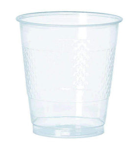 Amscan_OO Tableware - Cups Clear Navy Flag Blue Premium Plastic Cups 355ml 20pk