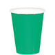 Amscan_OO Tableware - Cups Festive Green Bright Pink Paper Cups 266ml 20pk