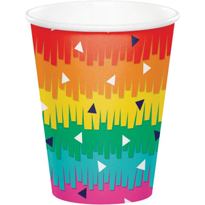 Amscan_OO Tableware - Cups Fiesta Fun Cups Paper 266ml 8pk