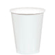 Amscan_OO Tableware - Cups Frosty White Bright Royal Blue Paper Cups 266ml 20pk