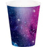 Galaxy Party Cups Paper 266ml 8pk