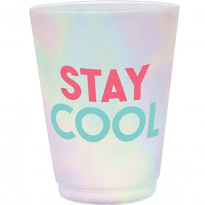 Amscan_OO Tableware - Cups Just Chillin Frosted Stay Cool Plastic Tumblers 414ml 8pk