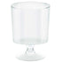 Mini Catering Pedestal Cups Clear Plastic 147ml 10pk