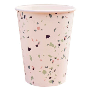 Tableware - Cups Mix It Up Terrazzo Paper Cups 266ml 8pk