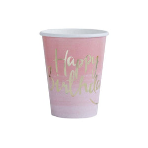 Tableware - Cups Pick & Mix Ombre Paper Cups 266ml 8pk