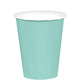 Amscan_OO Tableware - Cups Robin's Egg Blue Navy Flag Blue Paper Cups 266ml 20pk