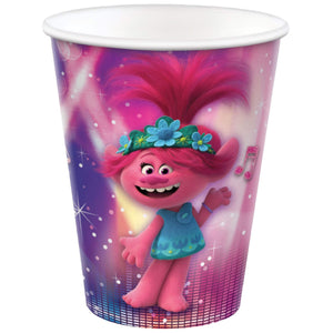 Amscan_OO Tableware - Cups Trolls World Tour Cups 266ml 8pk