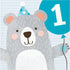 1st Birthday Bear Lunch Napkins 1st Birthday 16pk