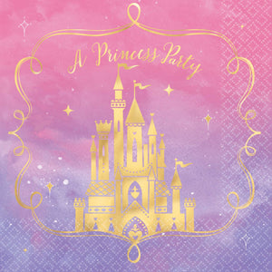 Amscan_OO Tableware - Napkins Disney Princess Once Upon A Time Lunch Napkins 17cm 16pk