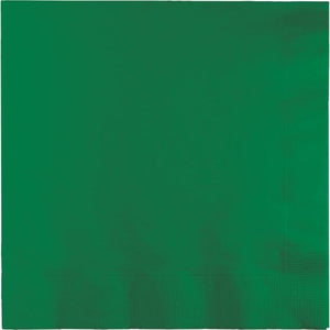 Tableware - Napkins Emerald Green Beverage Napkins 50pk