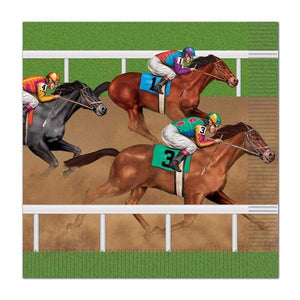 Amscan_OO Tableware - Napkins Horse Racing Lunch Napkins 33cm 16pk