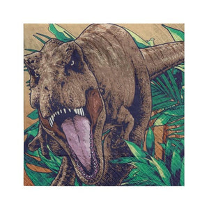 Tableware - Napkins Jurassic Into The Wild Lunch Napkins 16pk