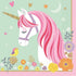 Magical Unicorn Lunch Napkins 16pk
